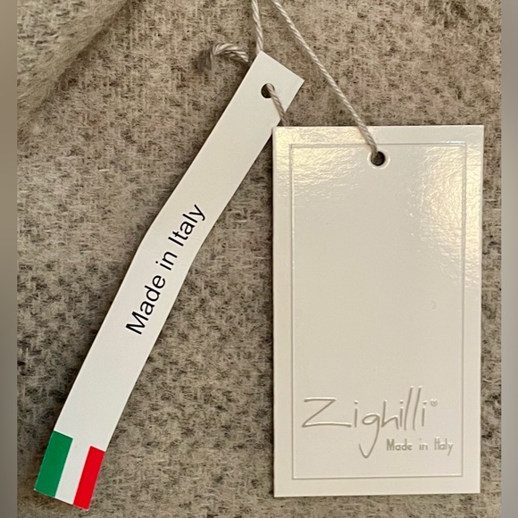 Zighilli, NWT,OS Unique Pullover Wrap 🇮🇹 Perfect for Chilly Nights,MSRP $98 - Picture 6 of 13